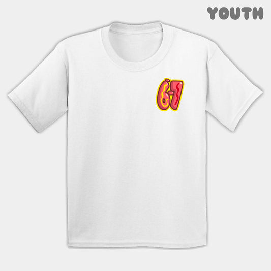 Hot Dog Six Seven Youth Tee