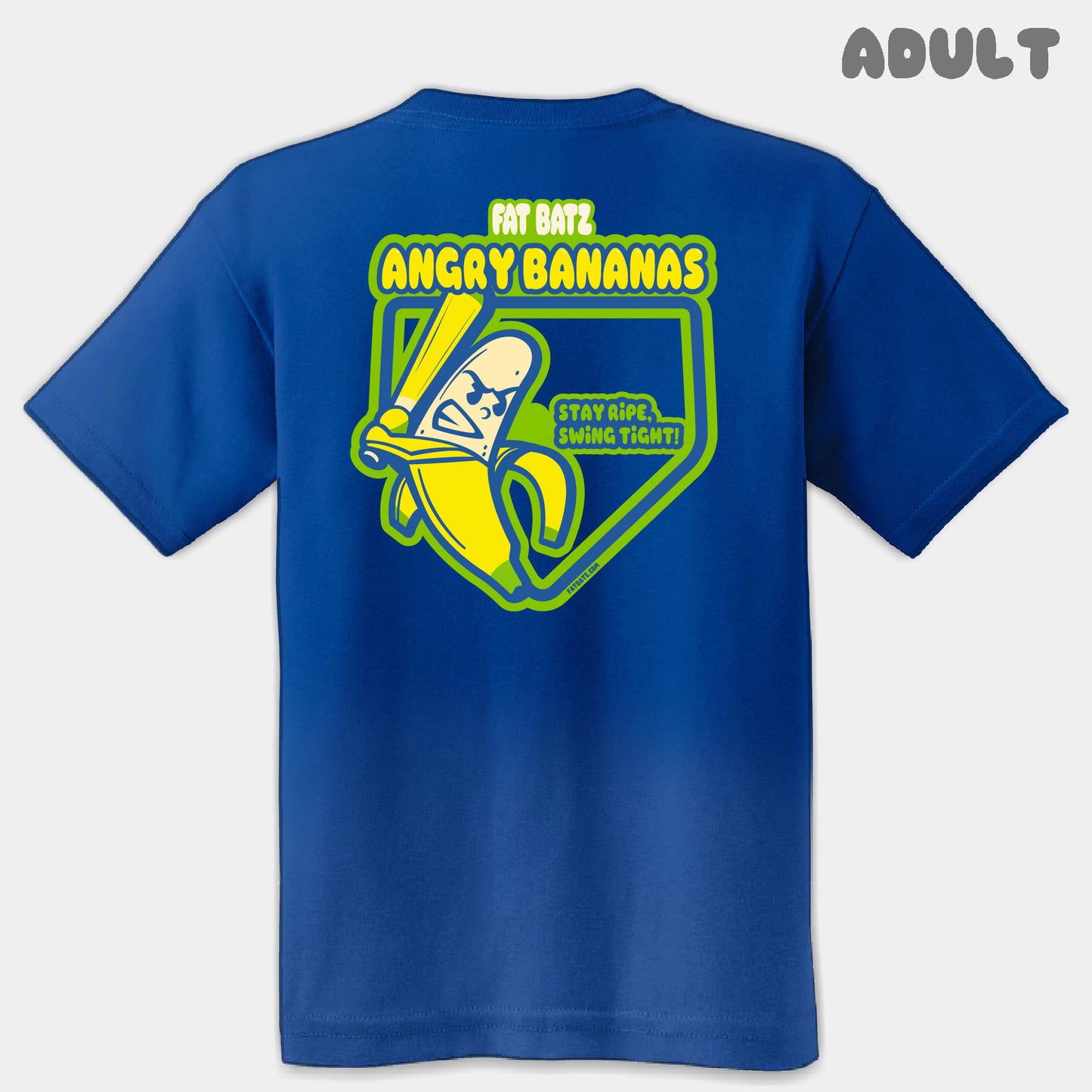 Angry Bananas Mascots Adult Tee