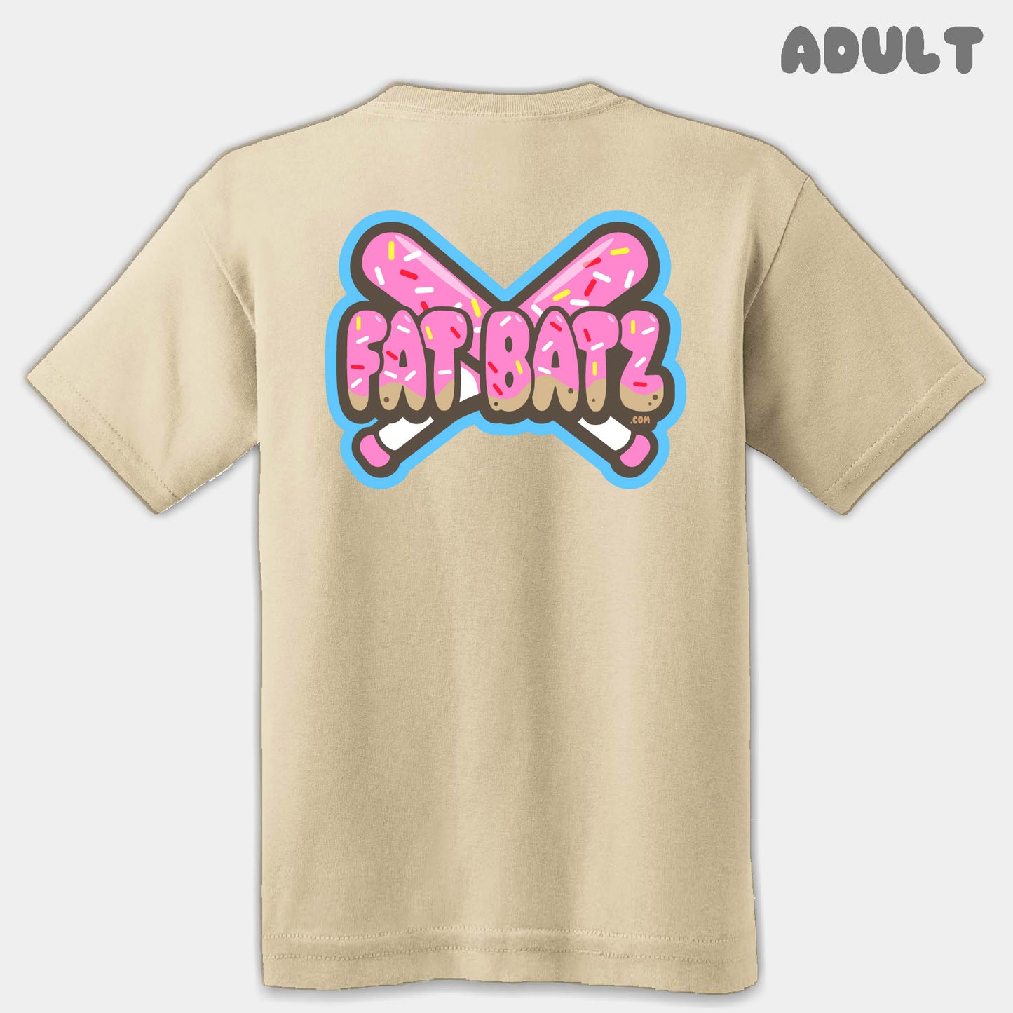 Pink Donuts Brand Adult Tee
