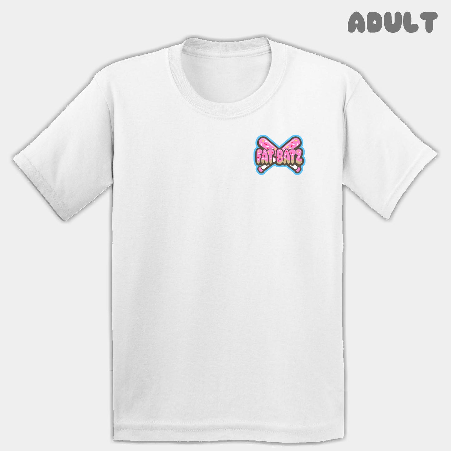 Pink Donuts Brand Adult Tee