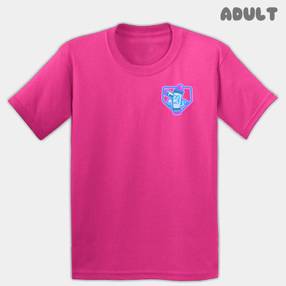 Candy Crayon Mascots Adult Tee
