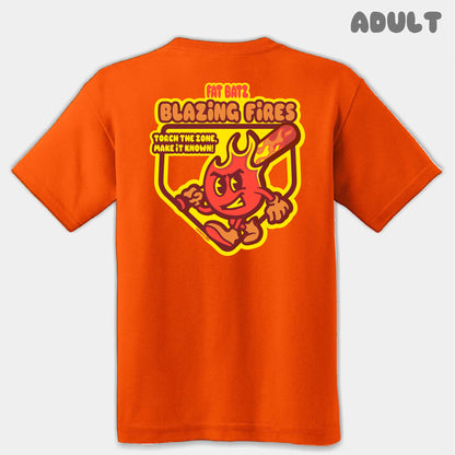 Blazing Fires Mascots Adult Tee