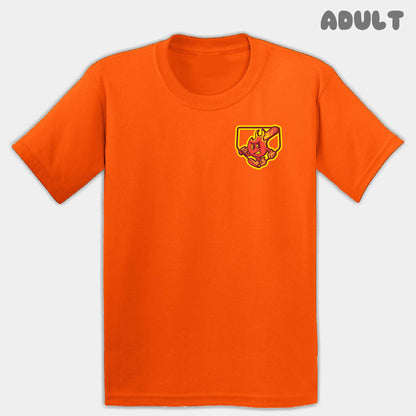 Blazing Fires Mascots Adult Tee