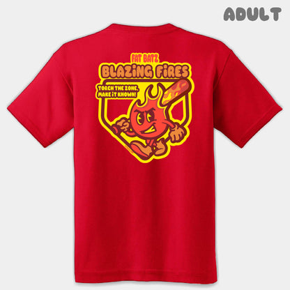 Blazing Fires Mascots Adult Tee