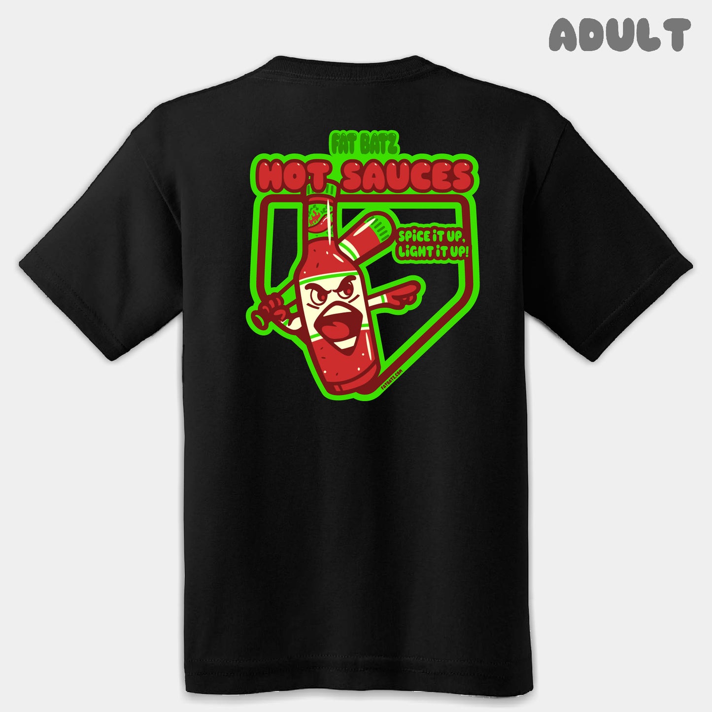 Hot Sauces Mascots Adult Tee