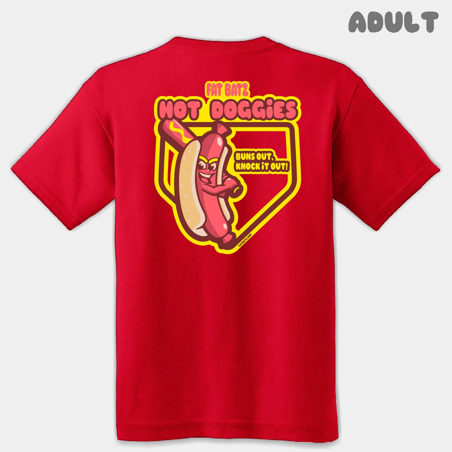 Hot Doggies Mascots Adult Tee