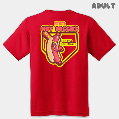 Hot Doggies Mascots Adult Tee
