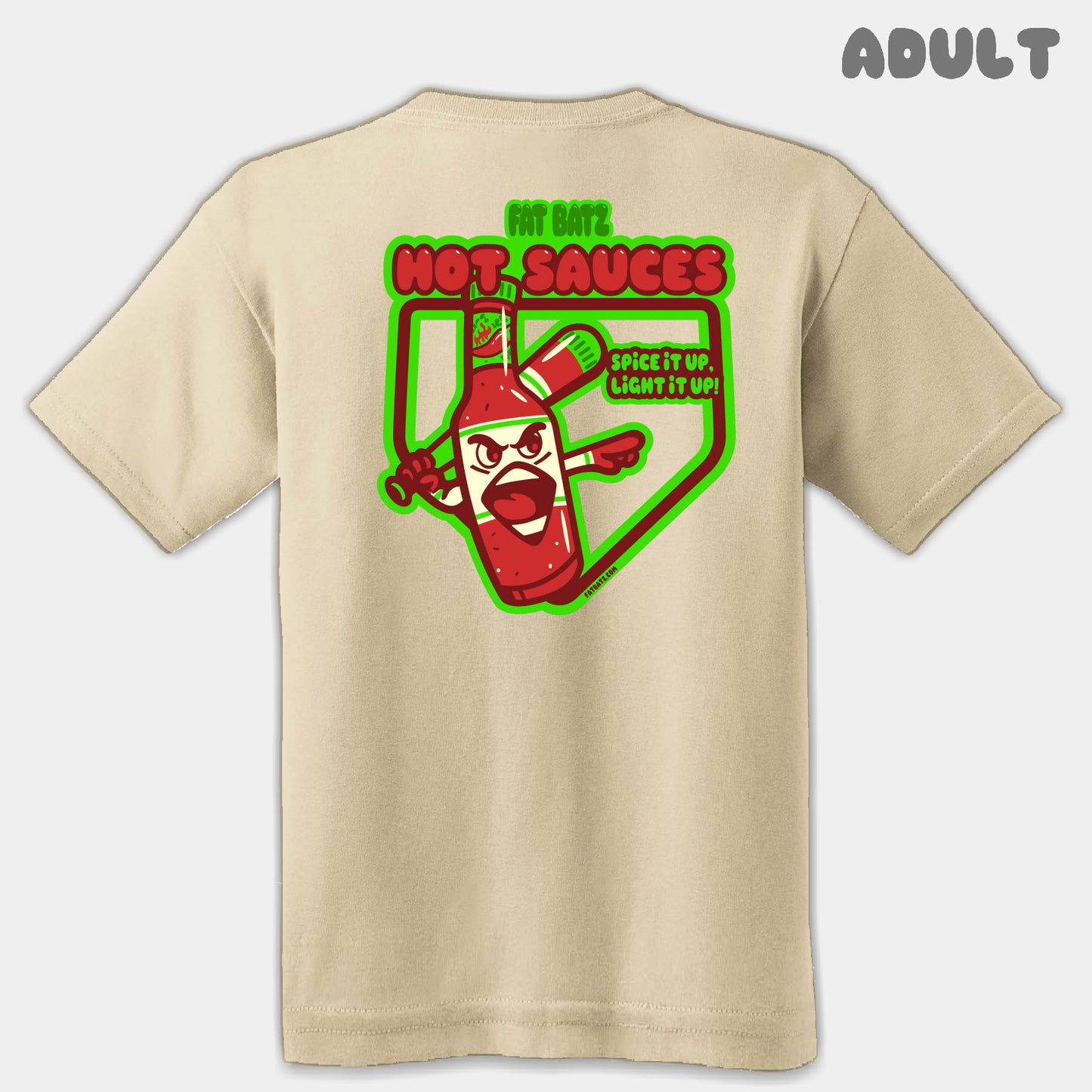 Hot Sauces Mascots Adult Tee