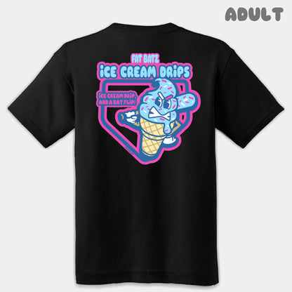 Ice Cream Drips Mascots Adult Tee