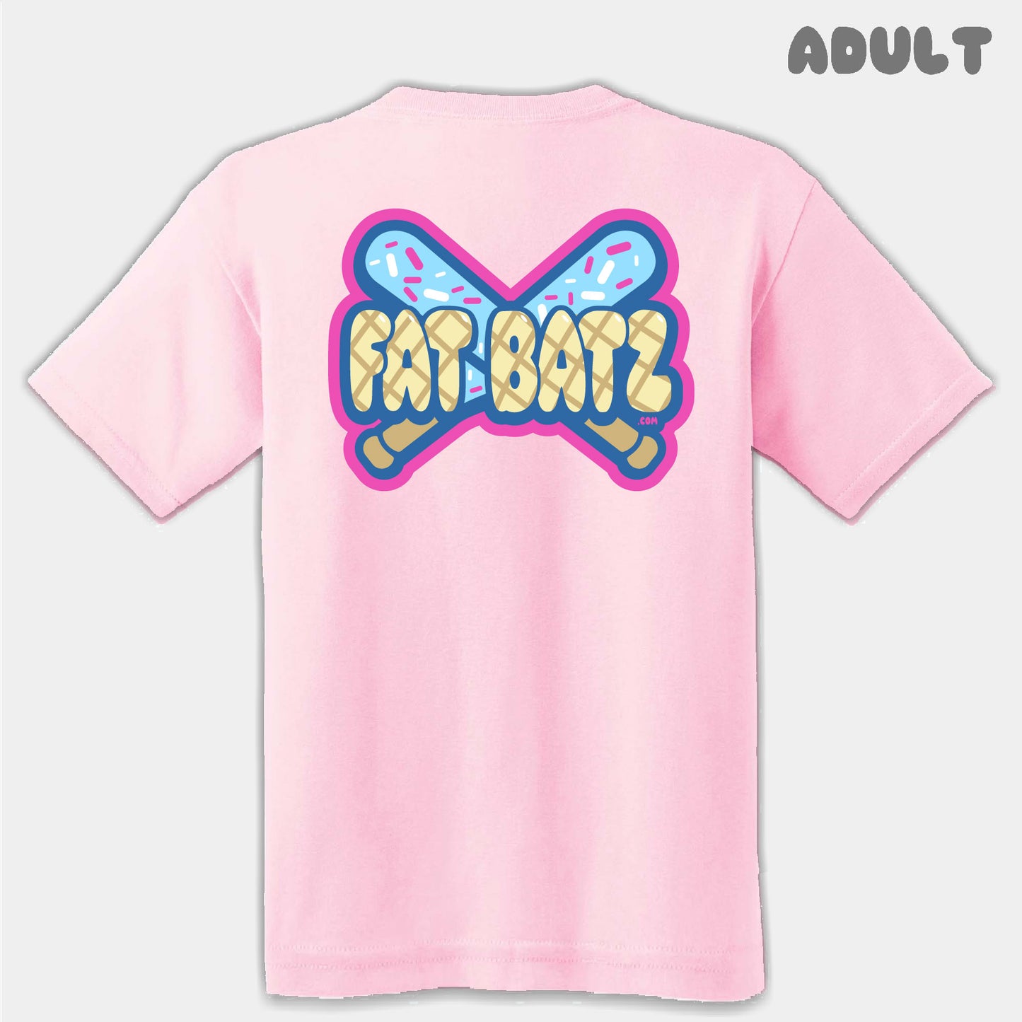 Ice Cream Drip Brand Adult Tee