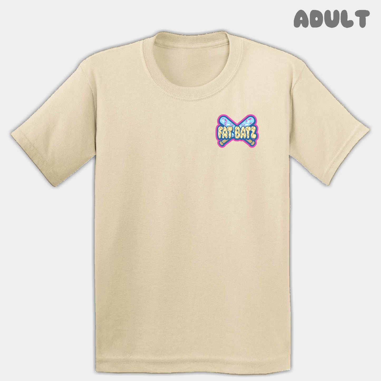 Ice Cream Drip Brand Adult Tee