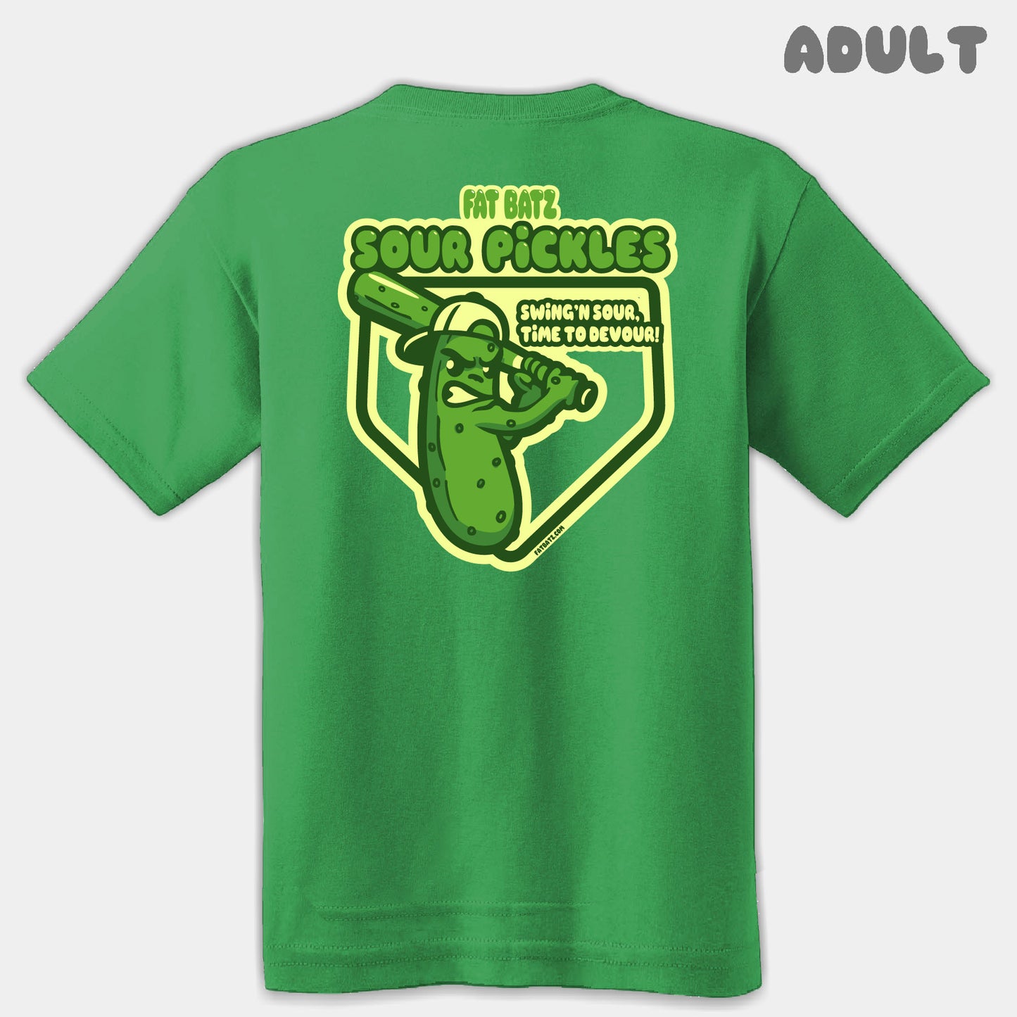 Sour Pickles Mascots Adult Tee