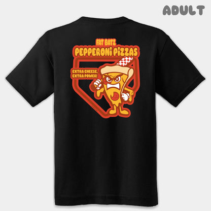 Pepperoni Pizzas Mascots Adult Tee