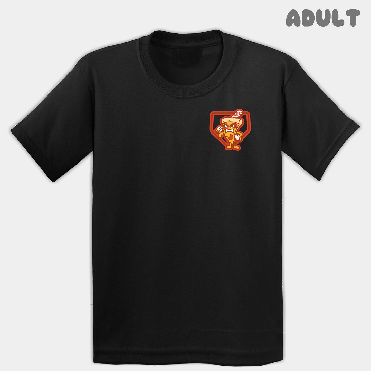 Pepperoni Pizzas Mascots Adult Tee