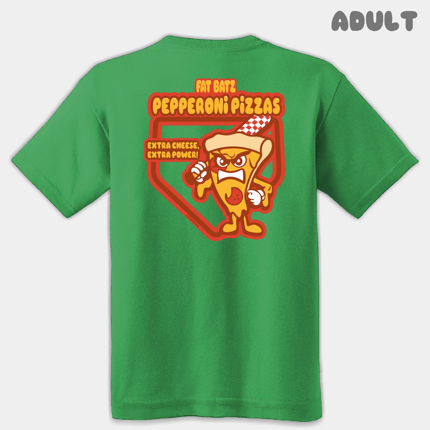 Pepperoni Pizzas Mascots Adult Tee