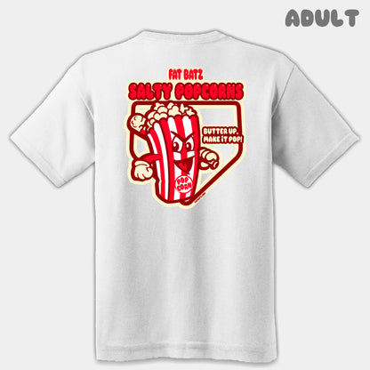 Salty Popcorns Mascots Adult Tee