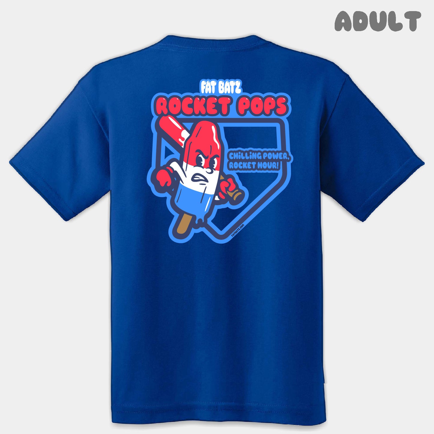 Rocket Pops Mascots Adult Tee