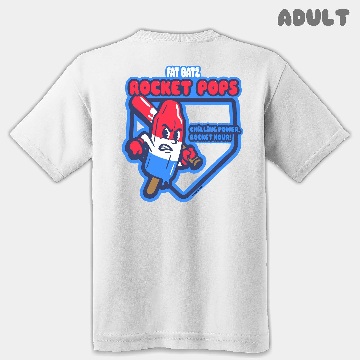 Rocket Pops Mascots Adult Tee