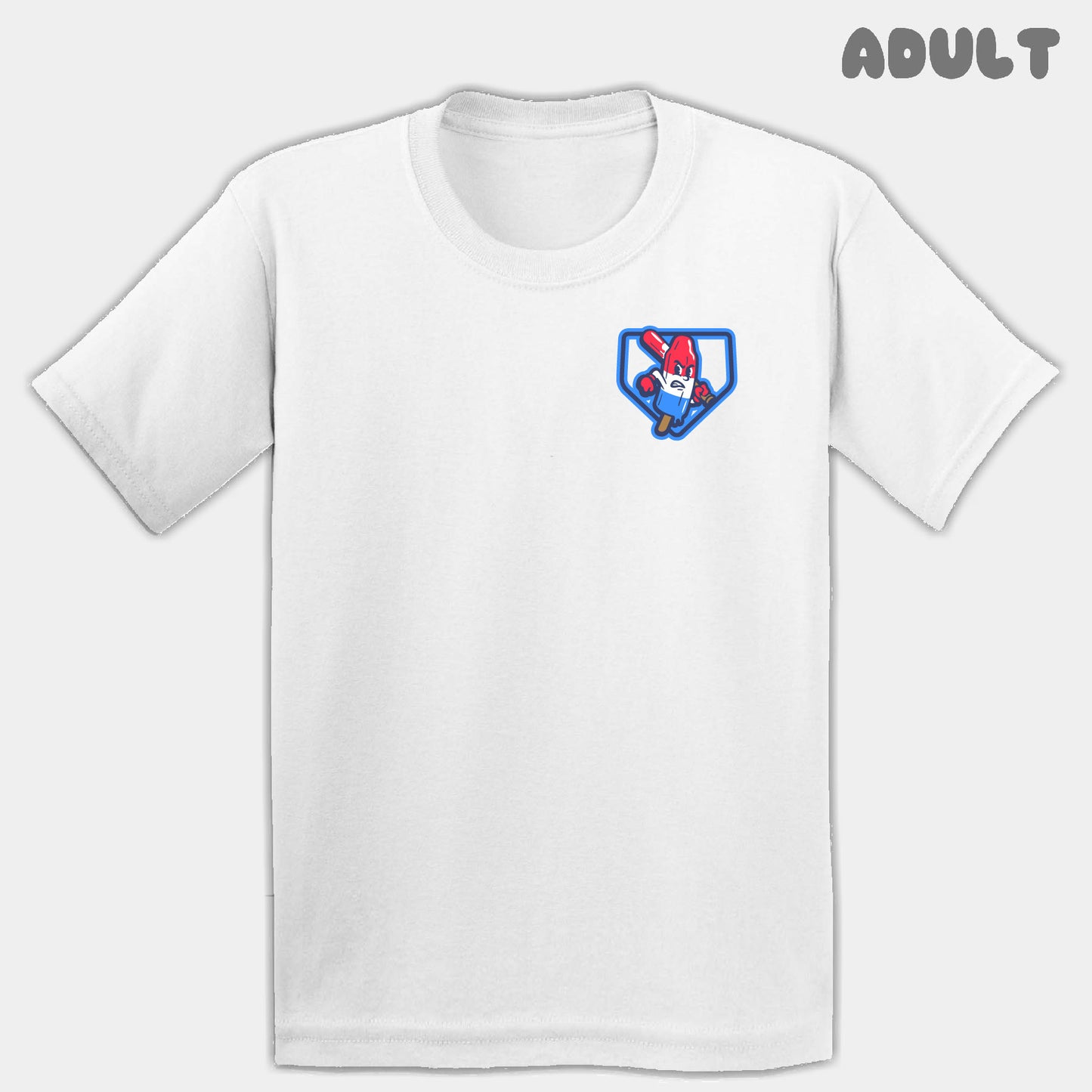 Rocket Pops Mascots Adult Tee
