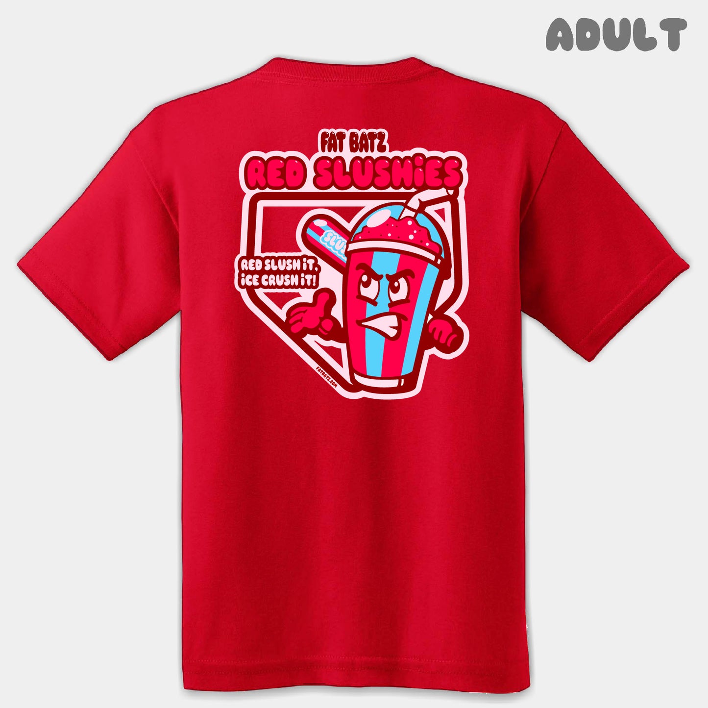 Red Slushies Mascots Adult Tee