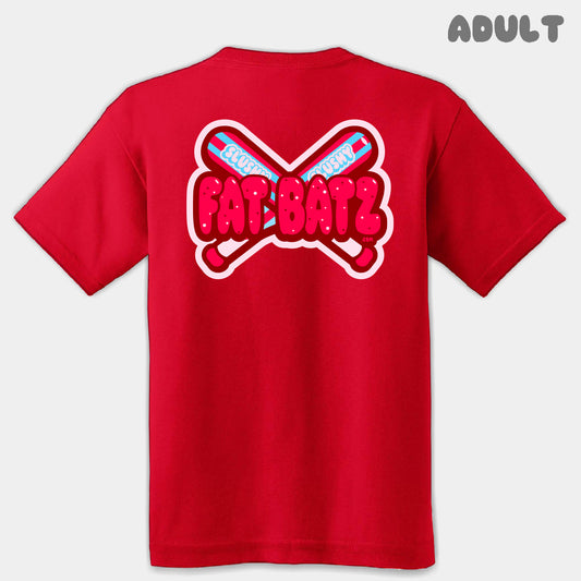 Red Slushy Brand Adult Tee