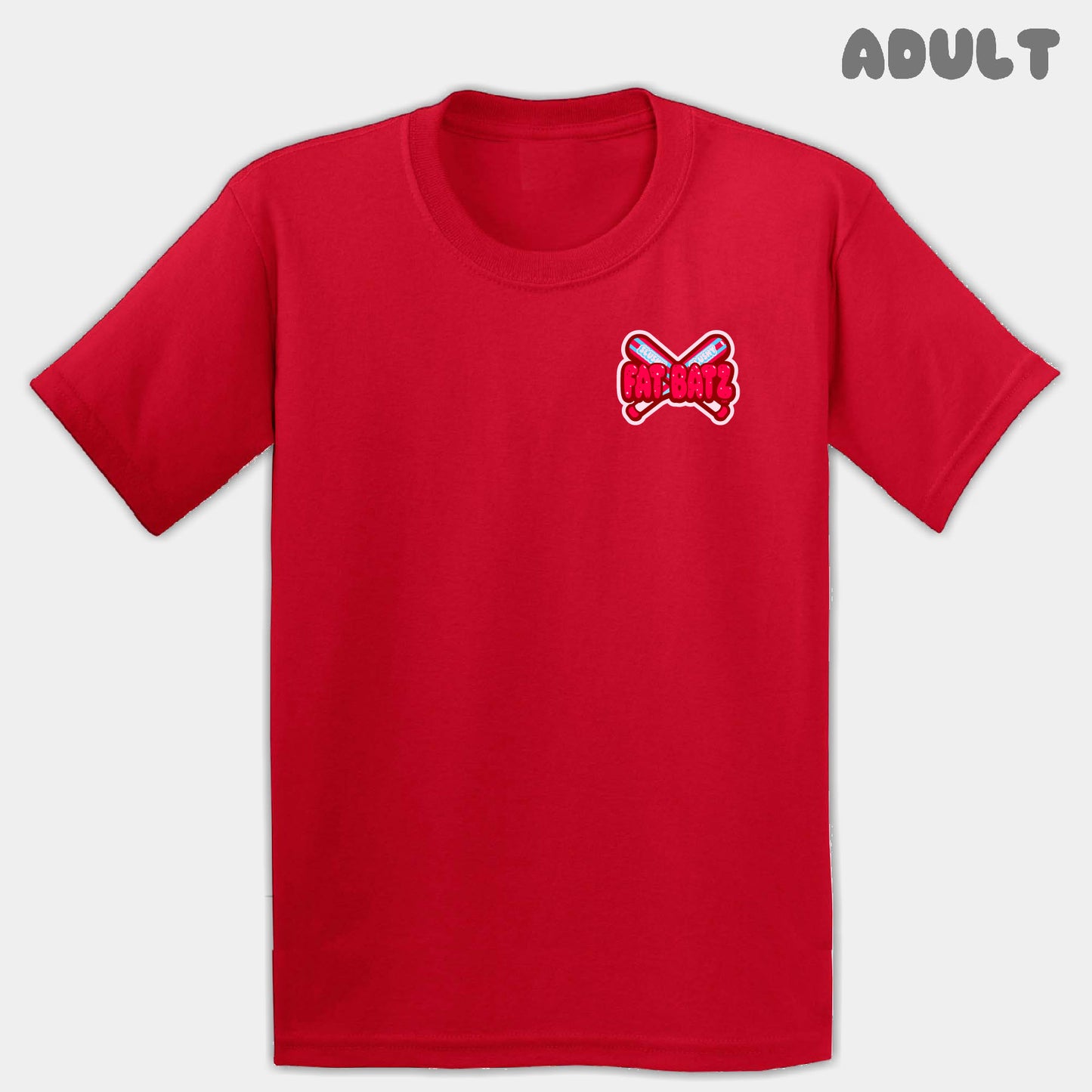 Red Slushy Brand Adult Tee