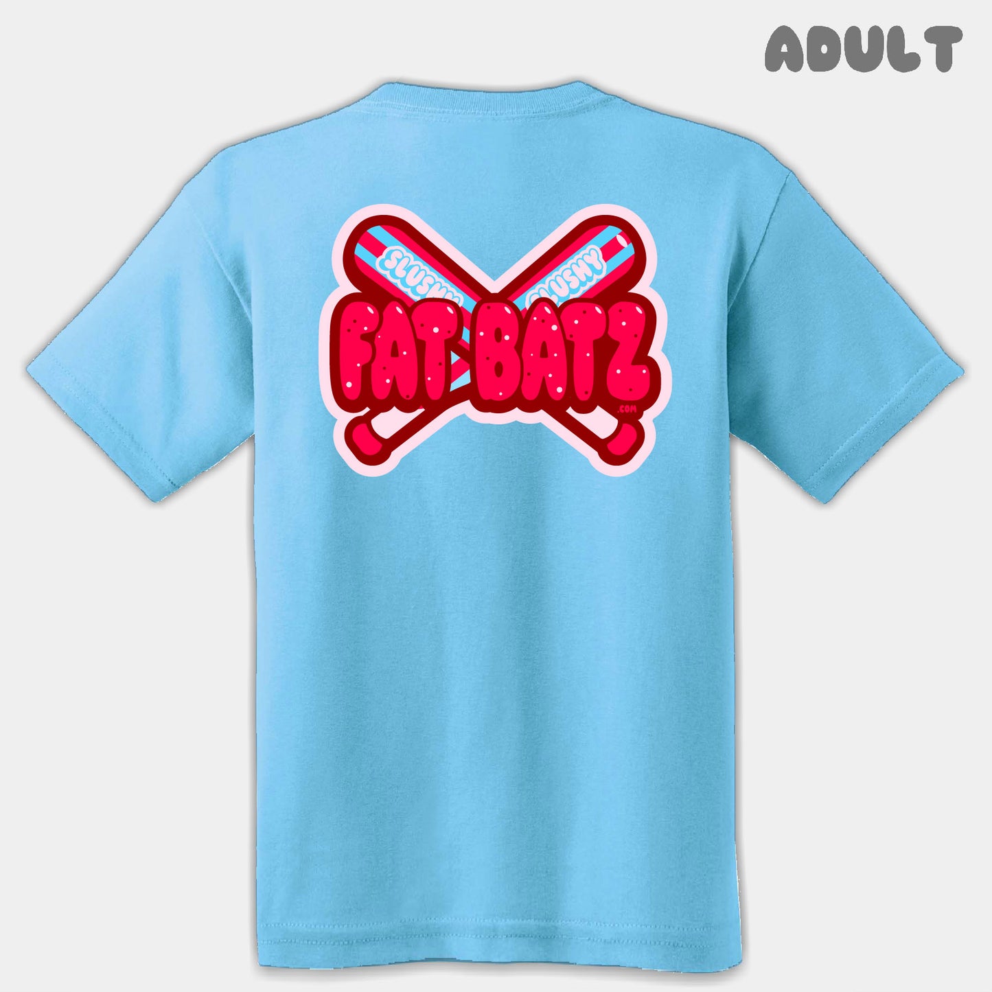 Red Slushy Brand Adult Tee