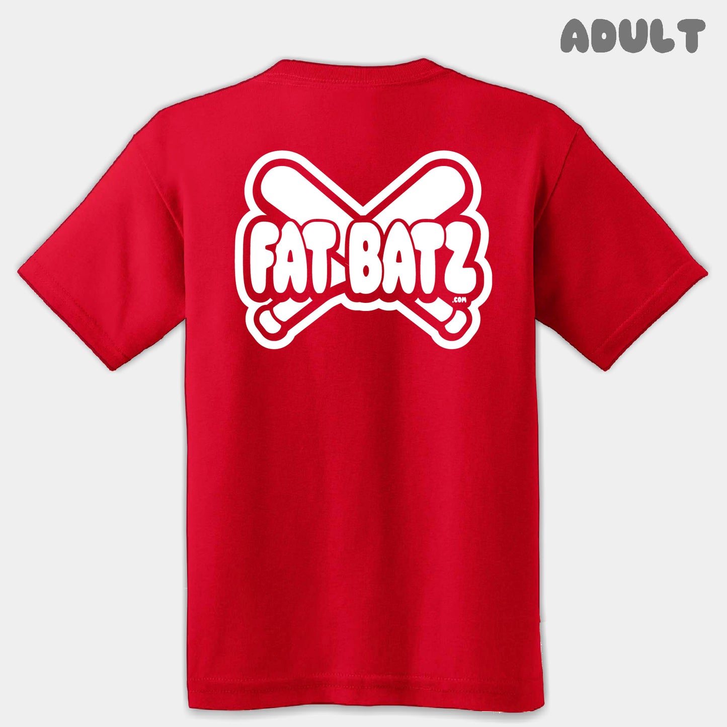 Fat Batz Logo Brand Adult Tee
