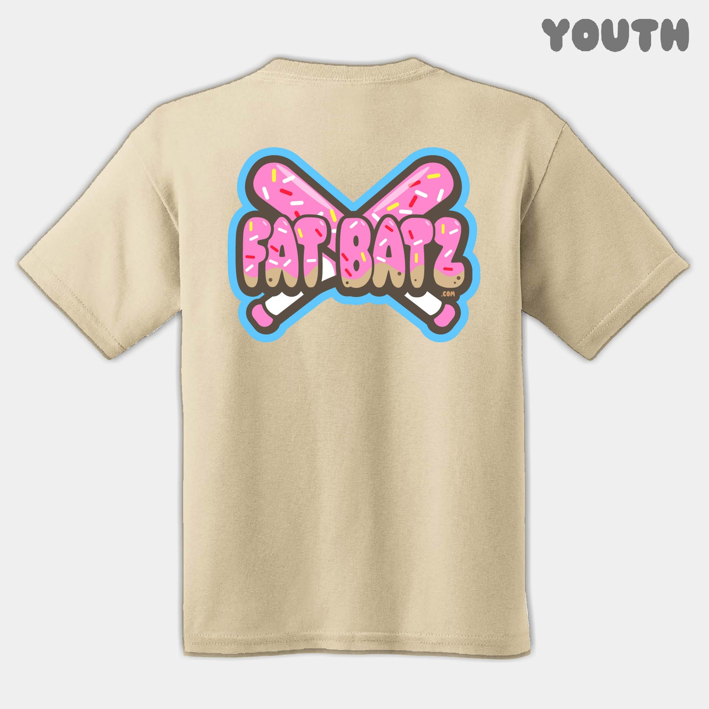 Pink Donuts Brand Youth Tee