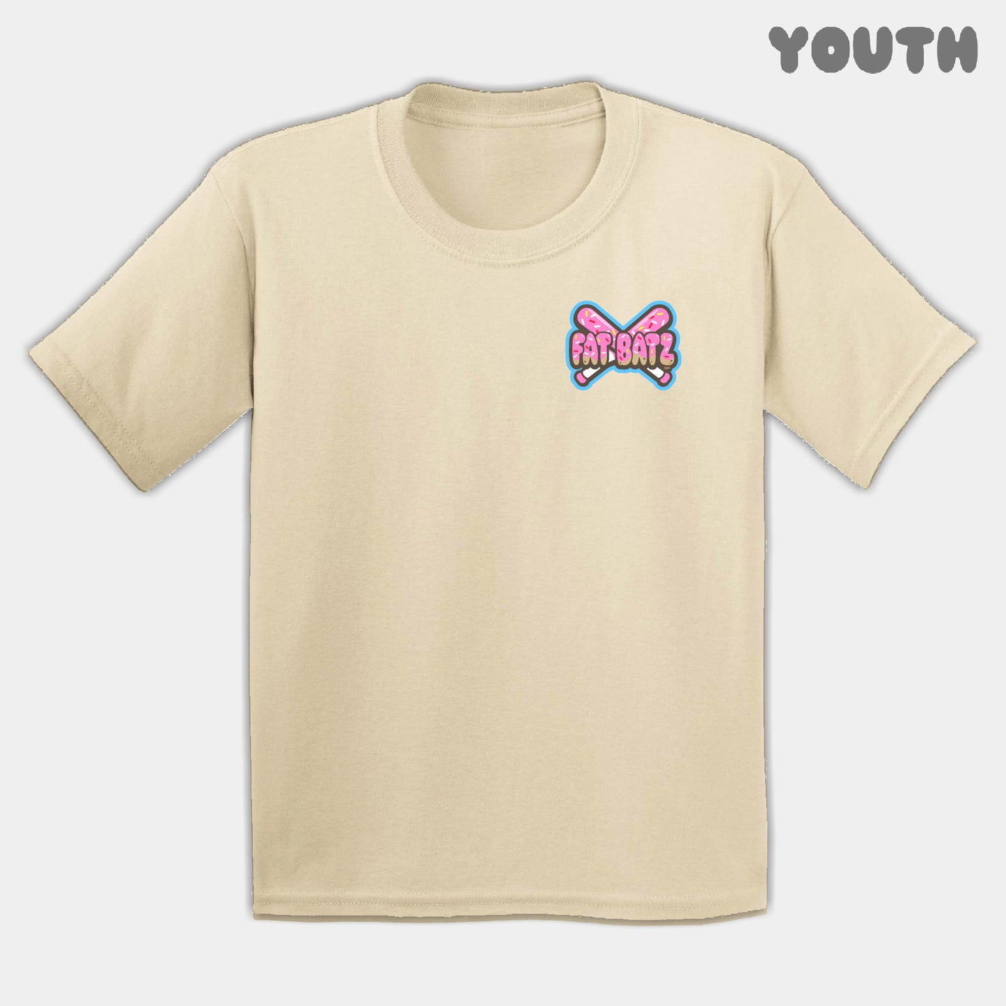 Pink Donuts Brand Youth Tee