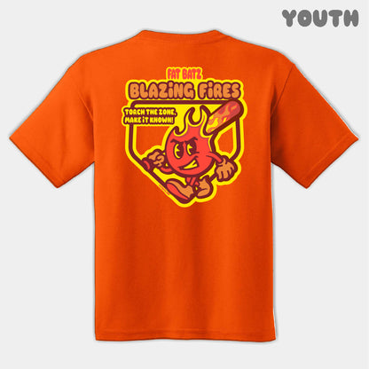 Blazing Fires Mascot Youth Tee