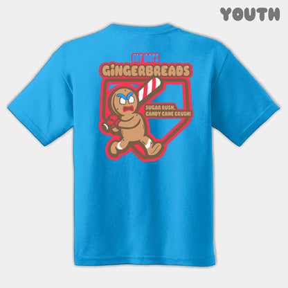 Gingerbread Mascots Youth Tee