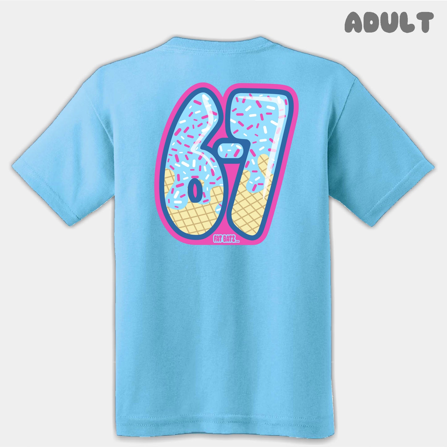 Ice Cream Six Seven Adult Tee