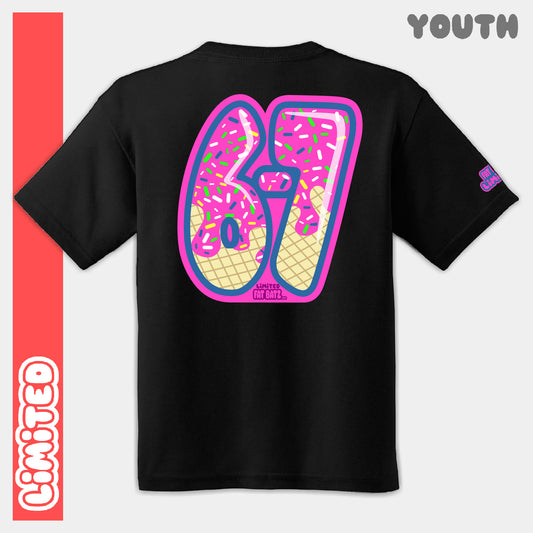 Pink Drip Six Seven Youth Tee