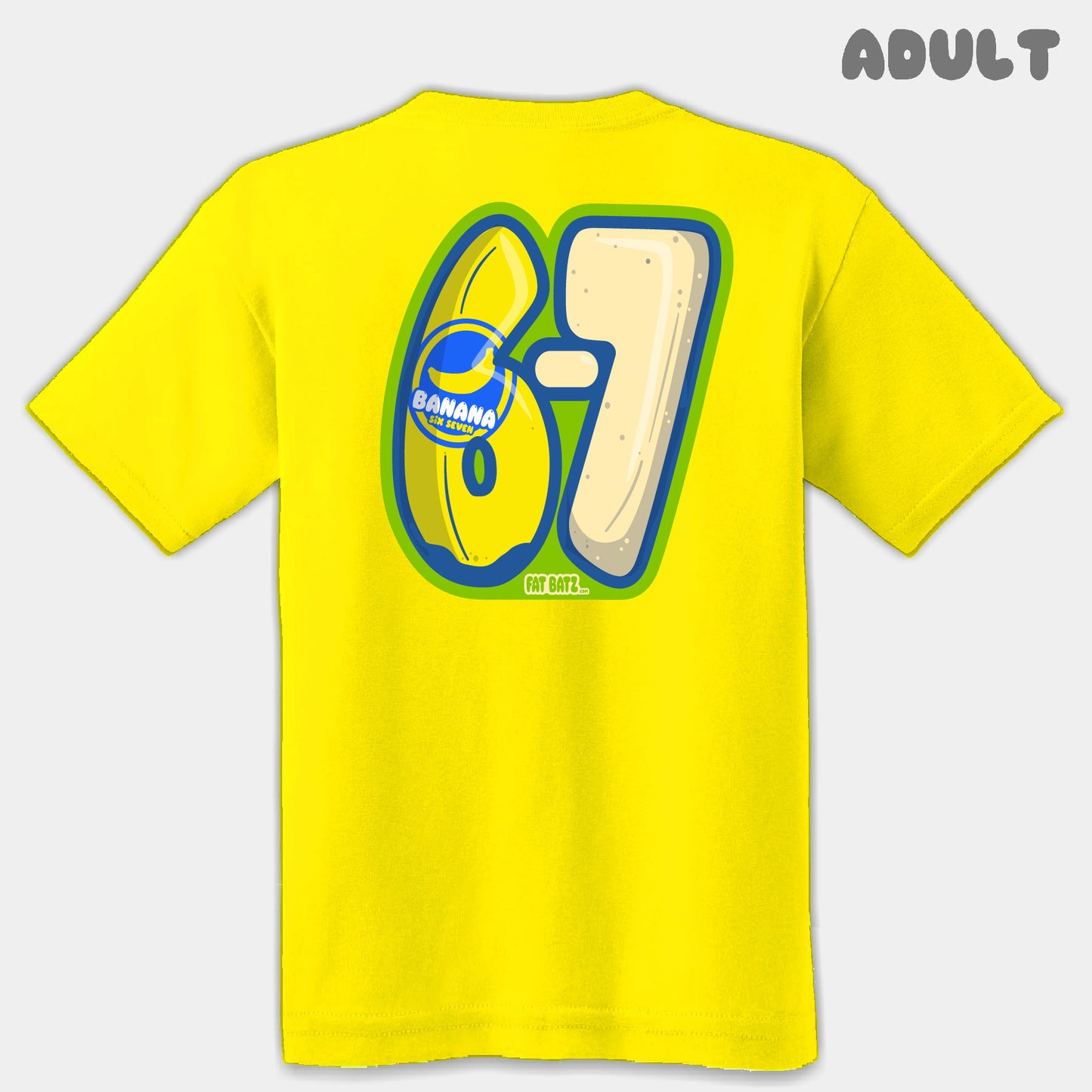 Banana Six Seven Adult Tee