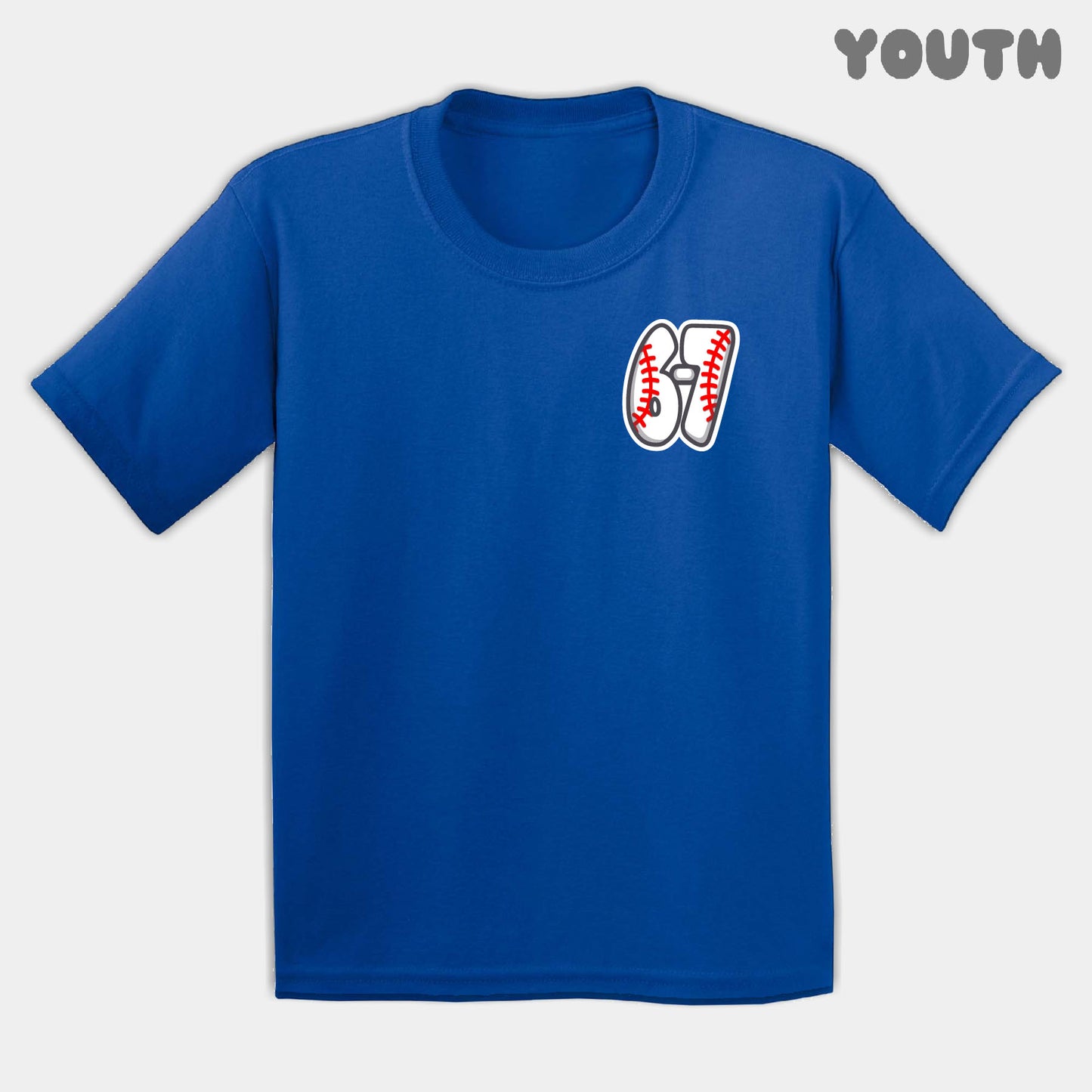 Baseball Six Seven Youth Tee