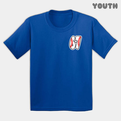 Baseball Six Seven Youth Tee