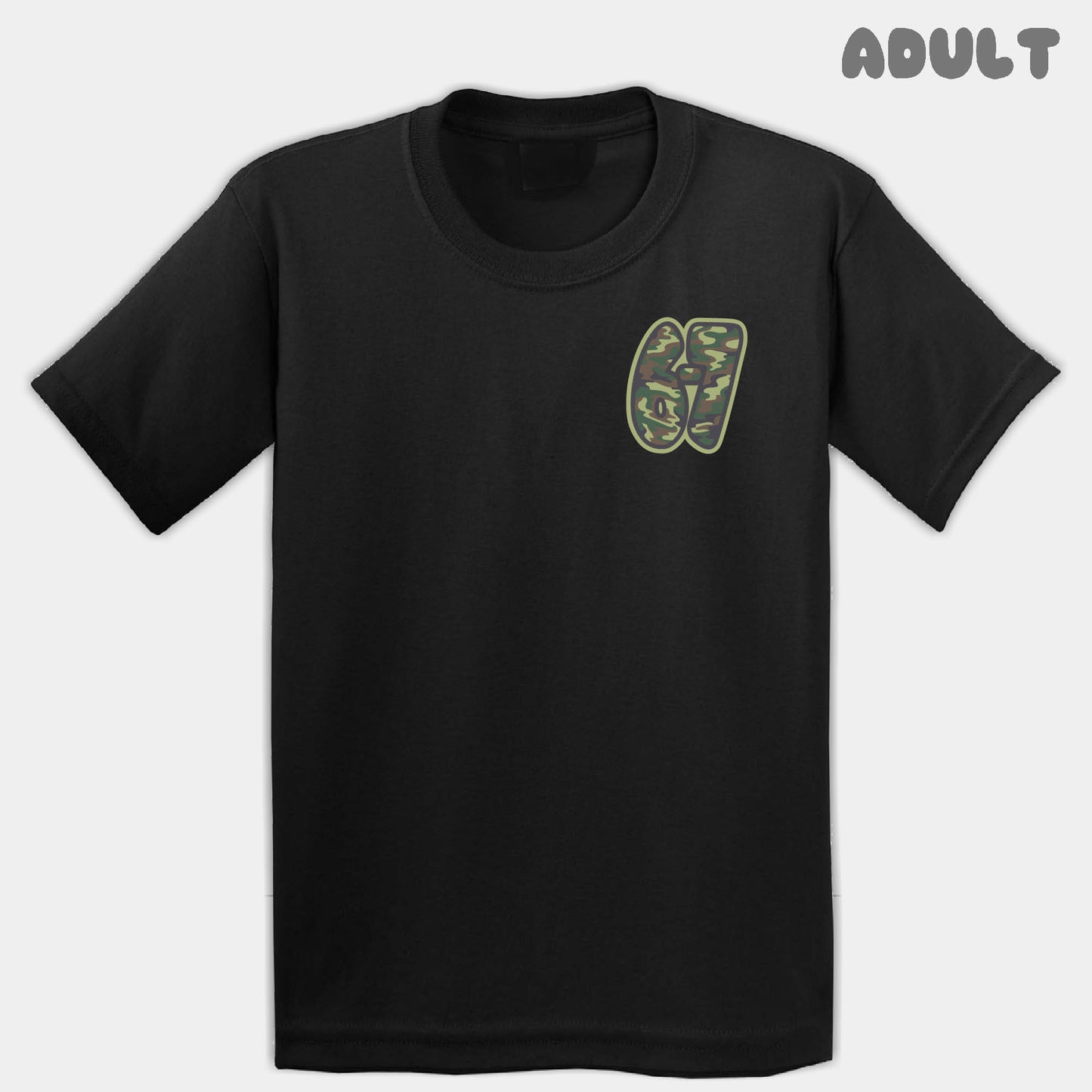 Cammo Six Seven Adult Tee