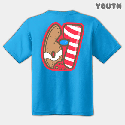 Gingerbread Six Seven Youth Tee