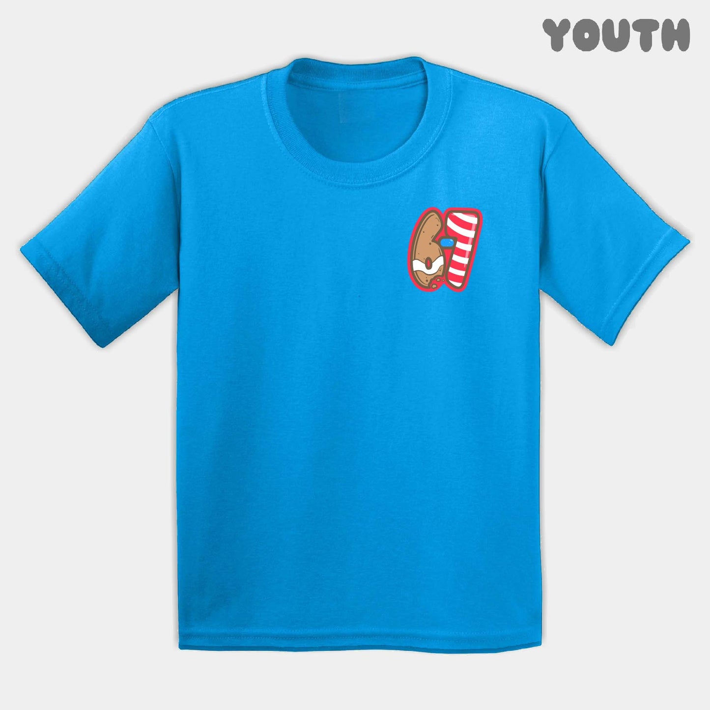 Gingerbread Six Seven Youth Tee