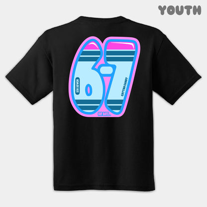 Candy Crayon Six Seven Youth Tee