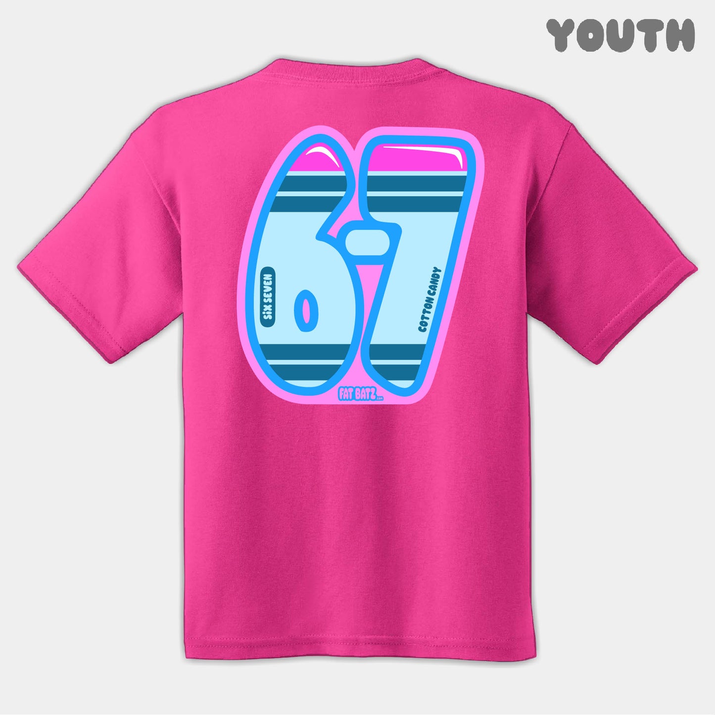 Candy Crayon Six Seven Youth Tee