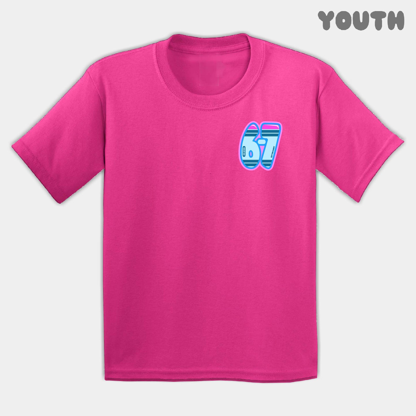 Candy Crayon Six Seven Youth Tee