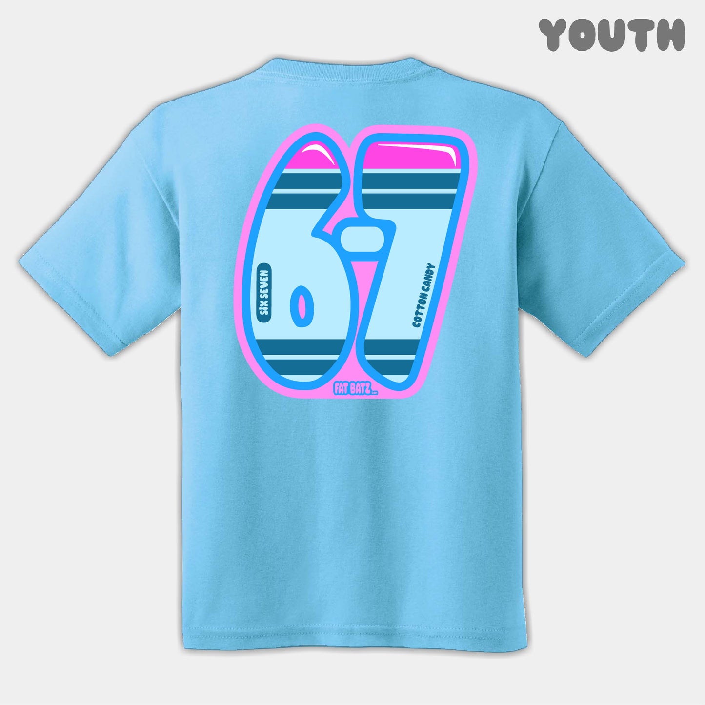 Candy Crayon Six Seven Youth Tee