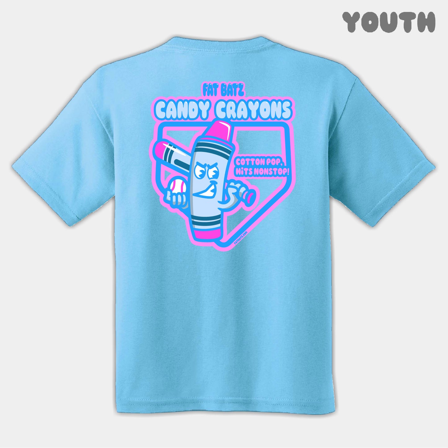 Candy Crayons Mascots Youth Tee