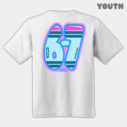 Candy Crayon Six Seven Youth Tee