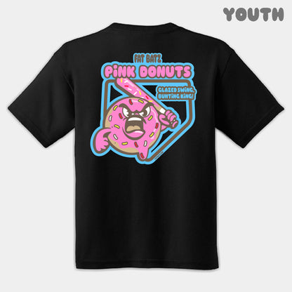 Pink Donuts Mascots Youth Tee