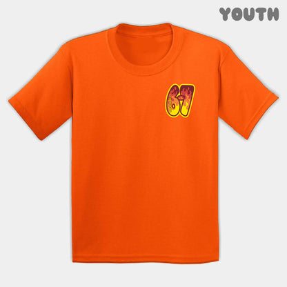 Blazing Fire Six Seven Youth Tee