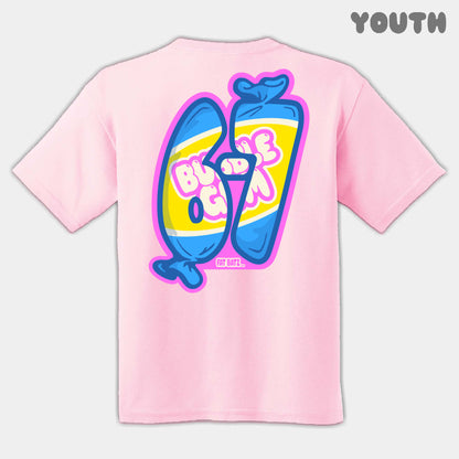 Bubble Gum Six Seven Youth Tee