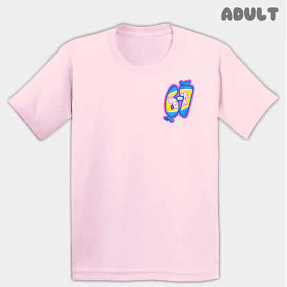 Bubble Gum Six Seven Adult Tee